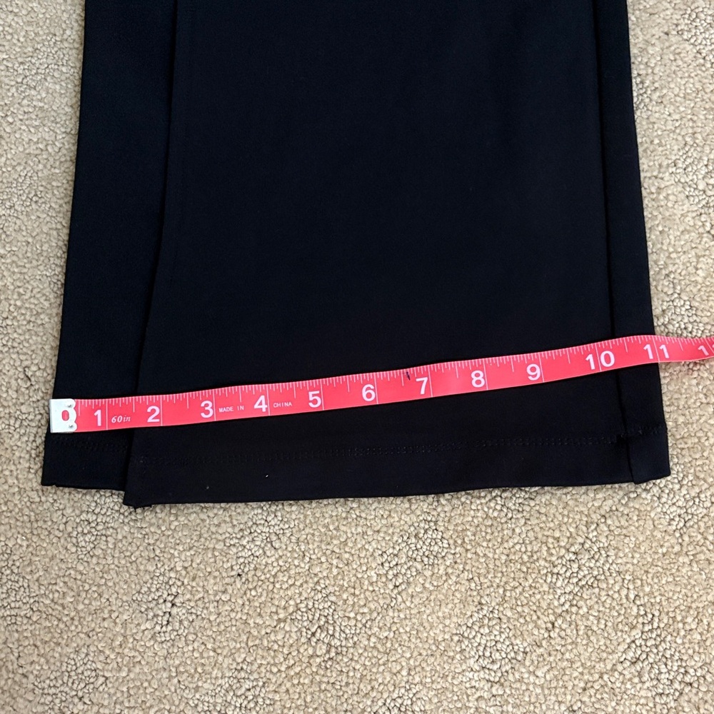 Betabrand Elegant Black Wide-Leg Pants - Picture 10 of 13